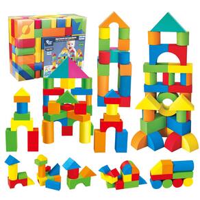 Foam Blocks Pairez Toys para crianças pequenas 138 peças de 18 meses ou mais