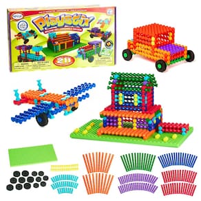Conjunto de blocos de construção de brinquedos de construção Playstix 211 peças