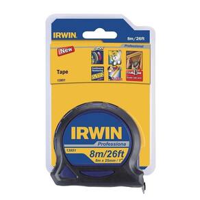 Trena Profissional Emborrachada 25mm-1 8 Metros Irwin