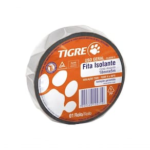 Fita Isolante Tigre Uso Geral 18mmx05m C-10pcs