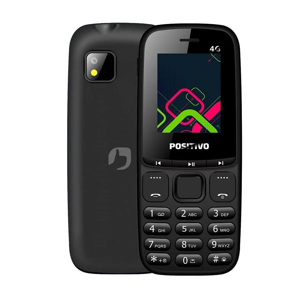 Celular Barato Positivo P26 4G Dual chip Tela 1.8" Rádio FM