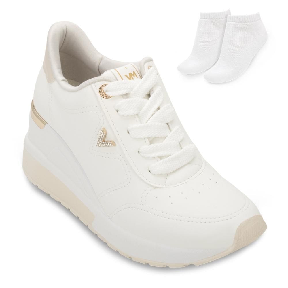 Tênis Anabela Via Marte e Meia VM25-04601