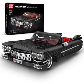Kit de blocos de construção Mold King Sports Car Racing, modelo 1245 unidades