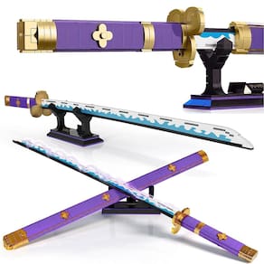 Conjunto de construção HIGH GODO Anime Cosplay Swords 936 peças