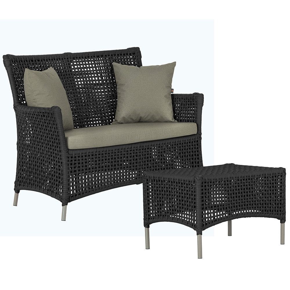 1 Sofá Área e Mesa Igapó Alumínio