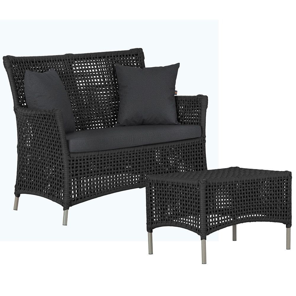 1 Sofá Área e Mesa Igapó Alumínio