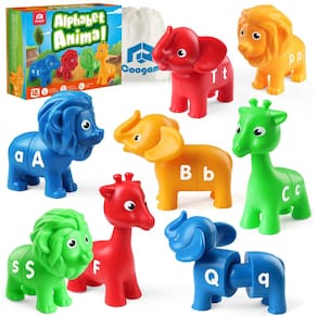 Brinquedo educacional Coogam ABC Letters Matching Game 26 unidades
