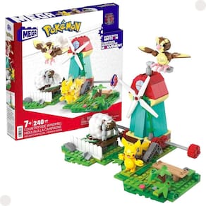 Conjunto Construção Mega Pokémon Moinho Rural Hkt21 Mattel