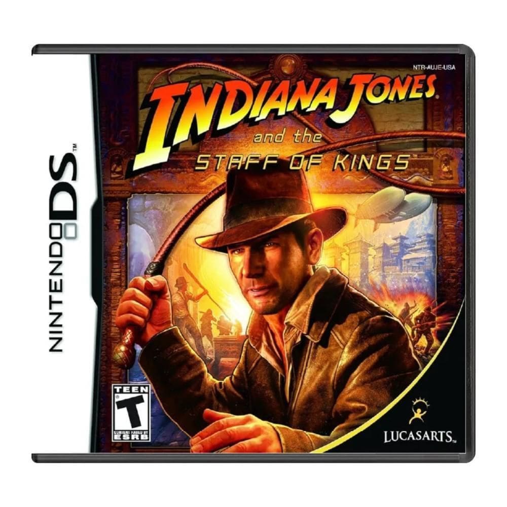 Jogo Indiana Jones And The Staff Of Kings Nintendo Ds Novo
