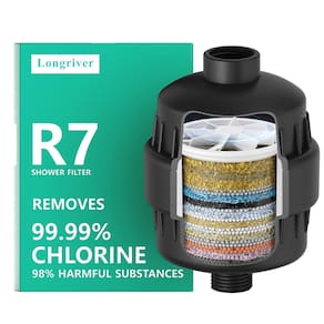 Filtro de chuveiro Longriver R7 High Output para água dura
