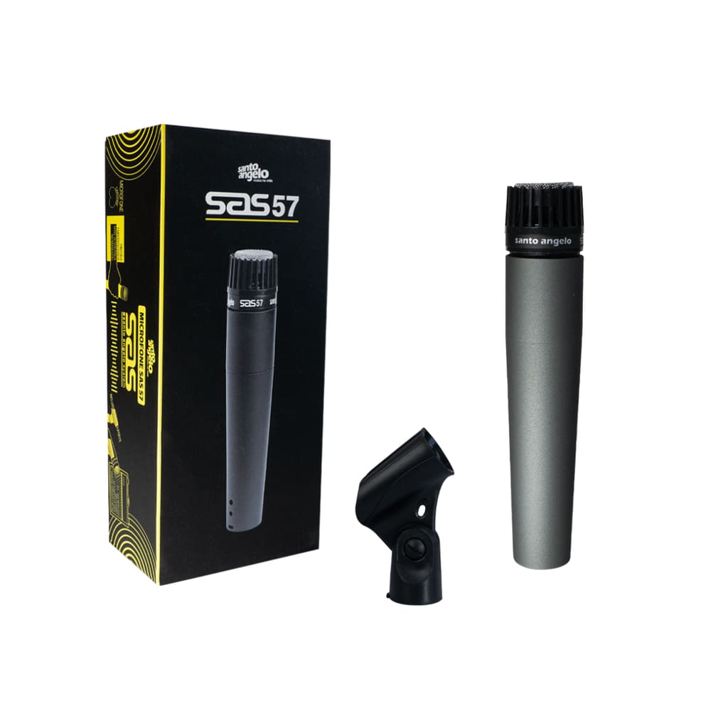 Microfone Dinâmico Santo Angelo Sas57