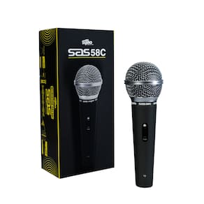 Microfone Santo Angelo Sas 58c Com Chave Estojo