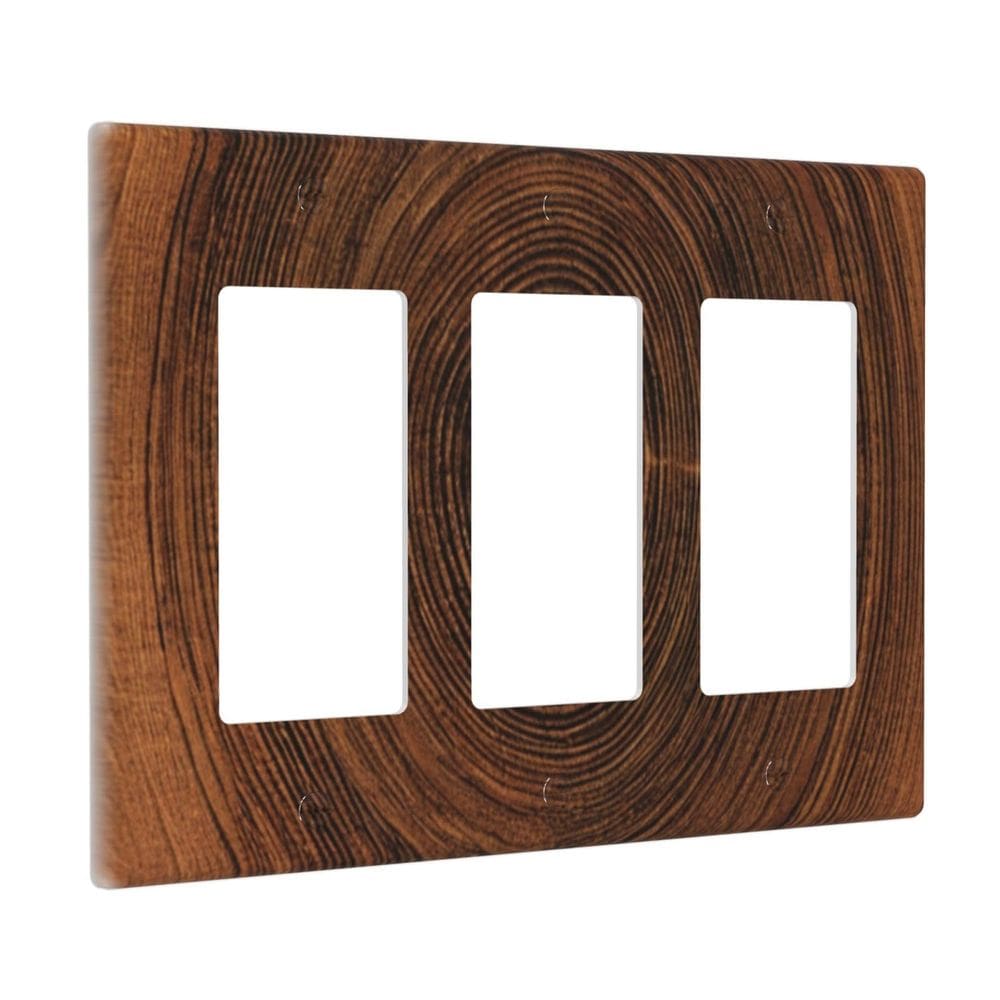 Capas de saída decorativas Yamxbfa Vintage Brown Wood Grain