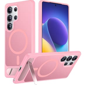 Capa de telefone Temdan Magnetic para Samsung Galaxy S25 Ultra Pink
