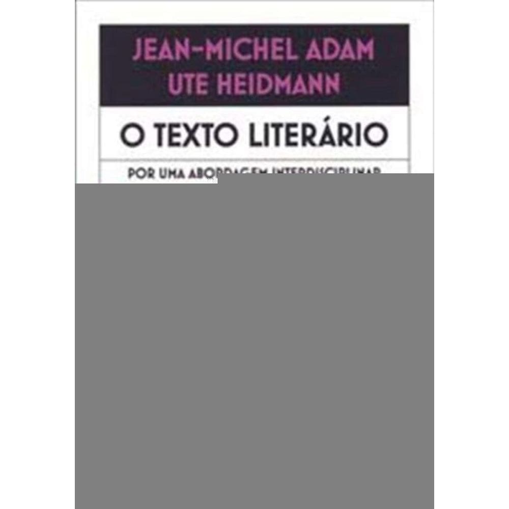 Texto Literario, O