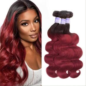 Pacotes de cabelo UDesire Body Wave Brazilian Virgin 1B/99J 30-70cm