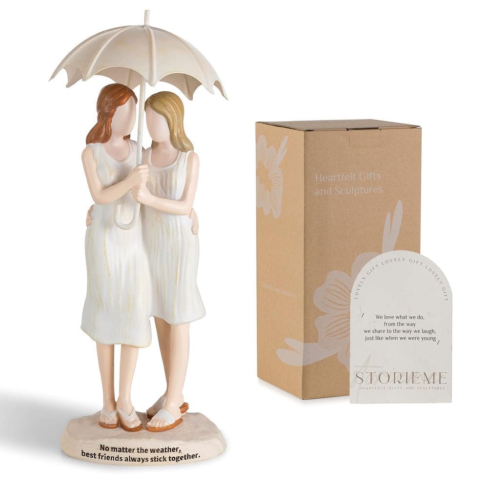 Estatueta Storieme Best Friend, presentes de aniversário para mulheres