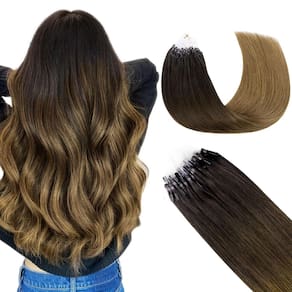 Extensões de cabelo GOO GOO Micro Link Tip 14 polegadas 50g 50g