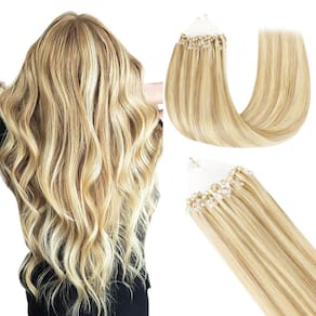 Extensões de cabelo GOO GOO Micro Link Tip 14 polegadas 50 g 50g Blonde