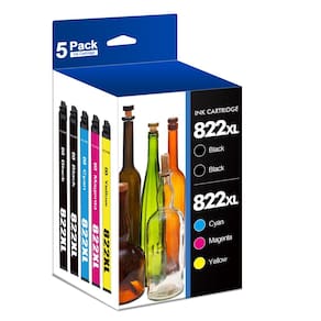 Cartuchos de tinta PrintImpression 822XL remanufaturados para Epso