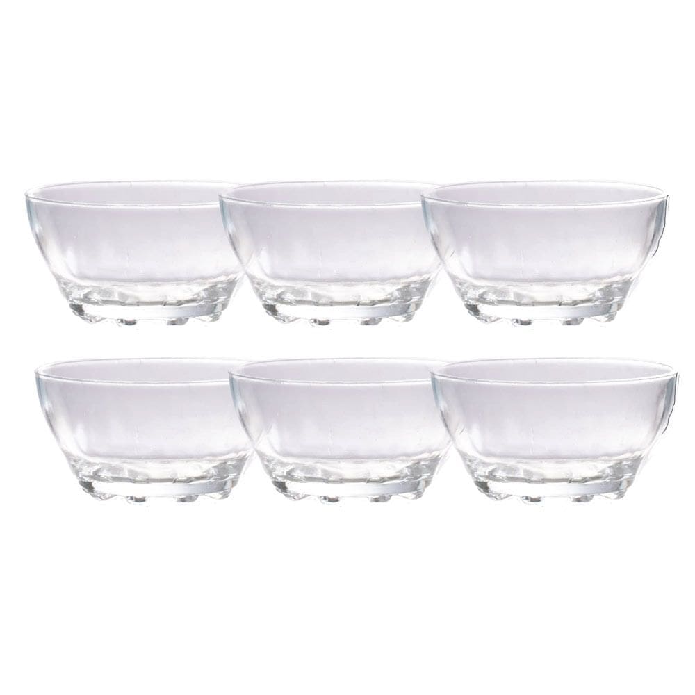 Conjunto 6 Tigelas de Sobremesa Vidro 300ml Joulie Cazza