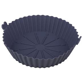 Forma para Airfryer Redonda Silicone 18cm 750ml Cookpop Cazza Variada