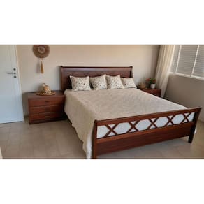 Cama de Casal King Size 1,95 x 2,05 - Móveis de Gramado