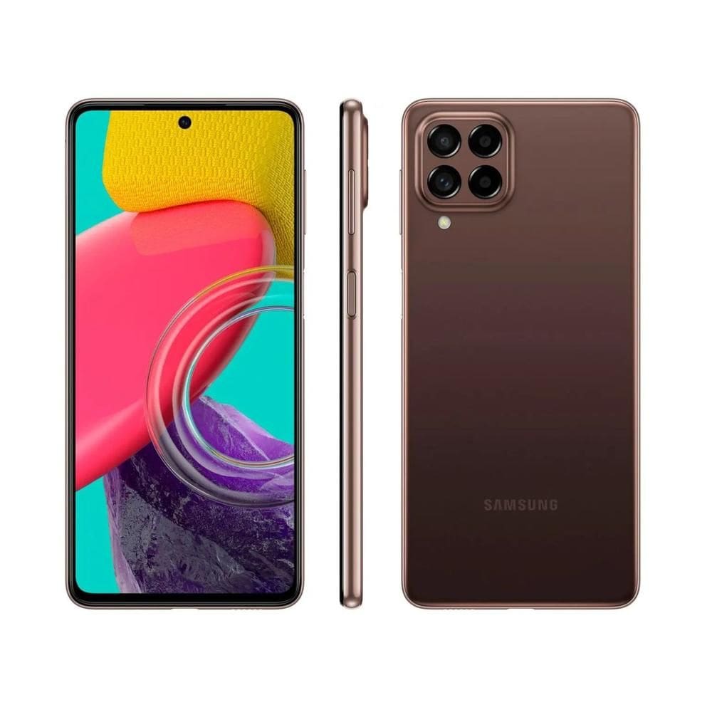 Usado: Samsung M53 128 GB Marrom - Muito Bom