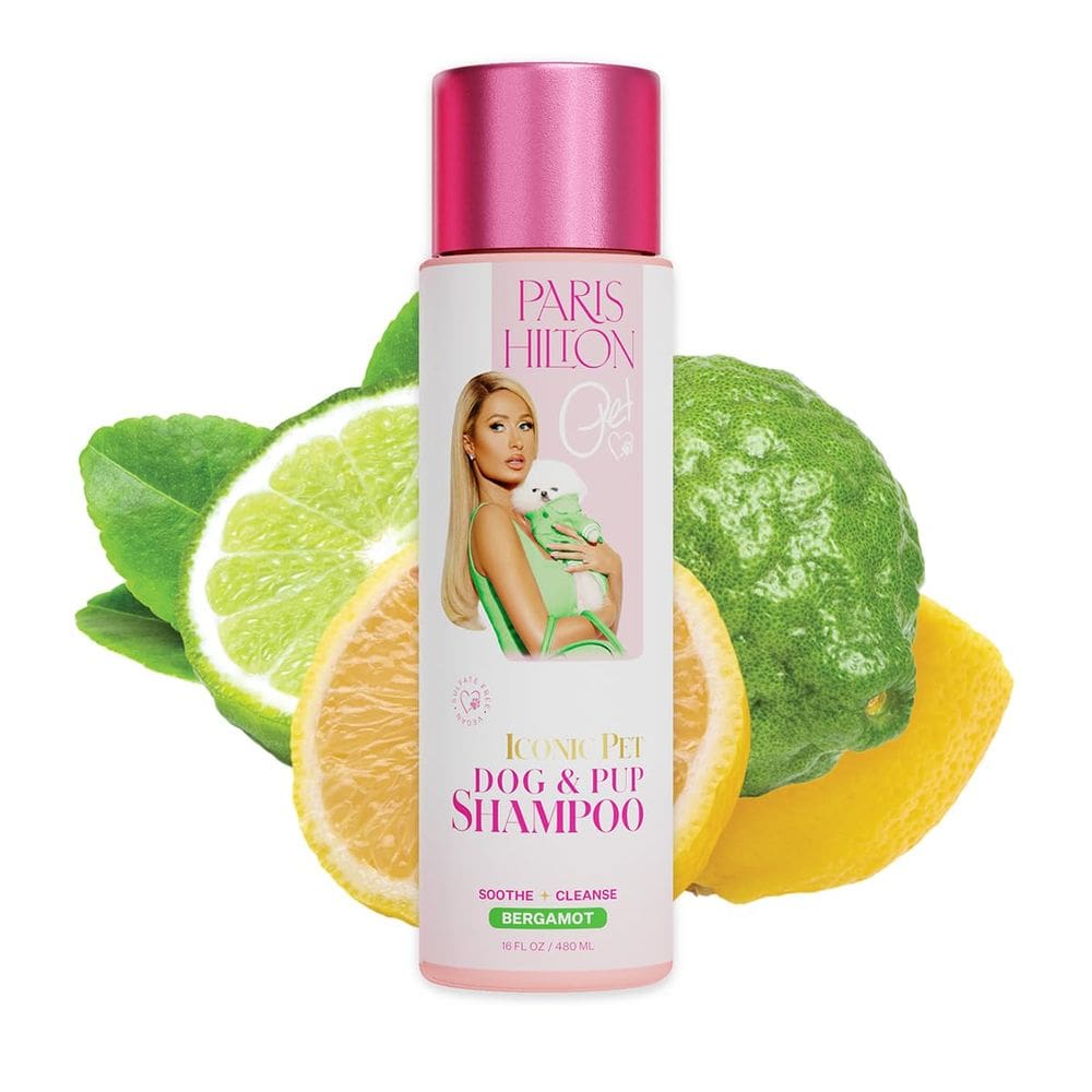 Shampoo para cães Paris Hilton Fresh Citrus Bergamota Perfume 480 ml