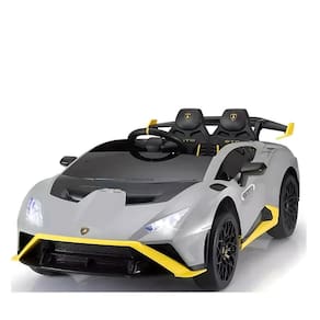 Carro Infantil Elétrico Lambroghini Huracan Cinza 24V