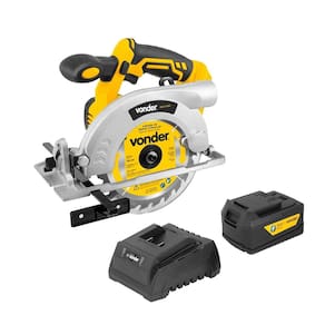 Serra Circular 6.1/2 Pol (16,5cm) 4Ah 18V ISCV1831 Vonder