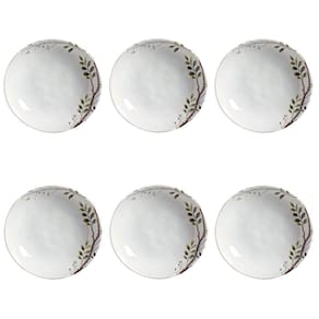 Conjunto de Pratos Fundos 06 Peças Bio Birdy Porto Brasil