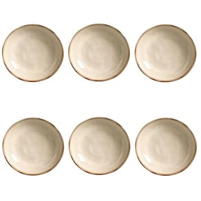 Conjunto de Pratos Fundos 06 Peças Bio Raio Porto Brasil