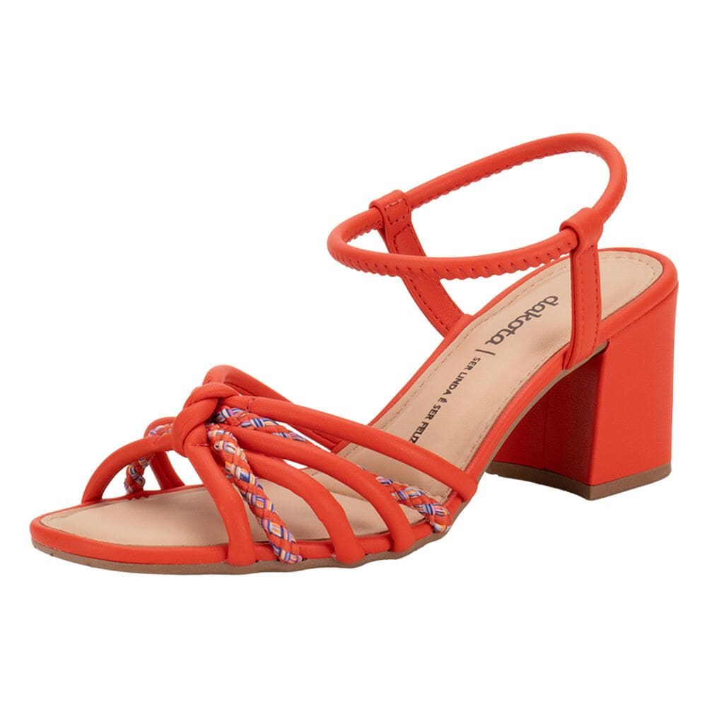 Sandália Feminina Salto Grosso Dakota Y7461