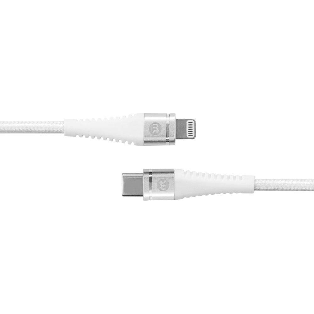 Cabo Ligthning para USB-C Mistertech, 1,5 m, Branco