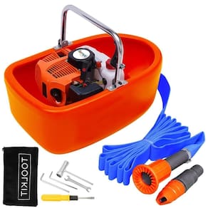 Motobomba Flutuante Gasolina 2t Rwp52f 52cc 25000l/h Remoli