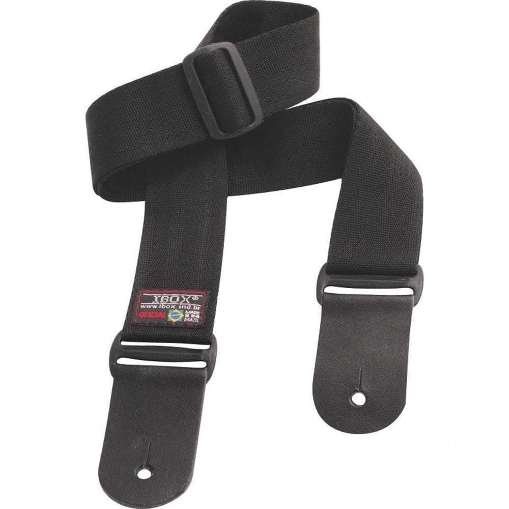 Correia Lisa 5cm Ponta Couro Cnp Preta