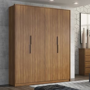 Guarda Roupa Attore 4 Portas 190m com Cabideiro - Amendola Touch Demóbile