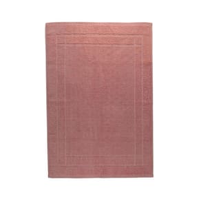 Toalha de Piso Algodão Sofisticata Rosa - A\CASA