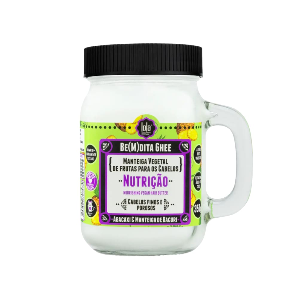 Be(M)dita Ghee Máscara Capilar Nutrição Abacaxi 350g - Lola
