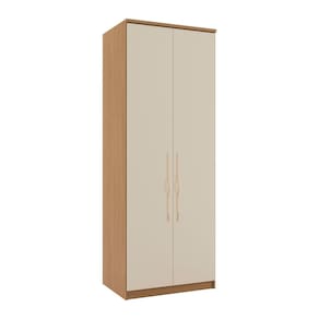 Módulo 2 Portas com Prateleiras Decor Freijó/Off White