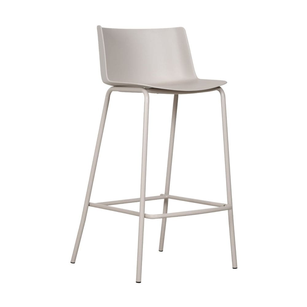 Banqueta Média para Cozinha Ipanema Nude