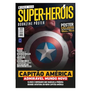 Superpôster Mundo Dos Super-Heróis - Capitão América: Admirável Mundo Novo