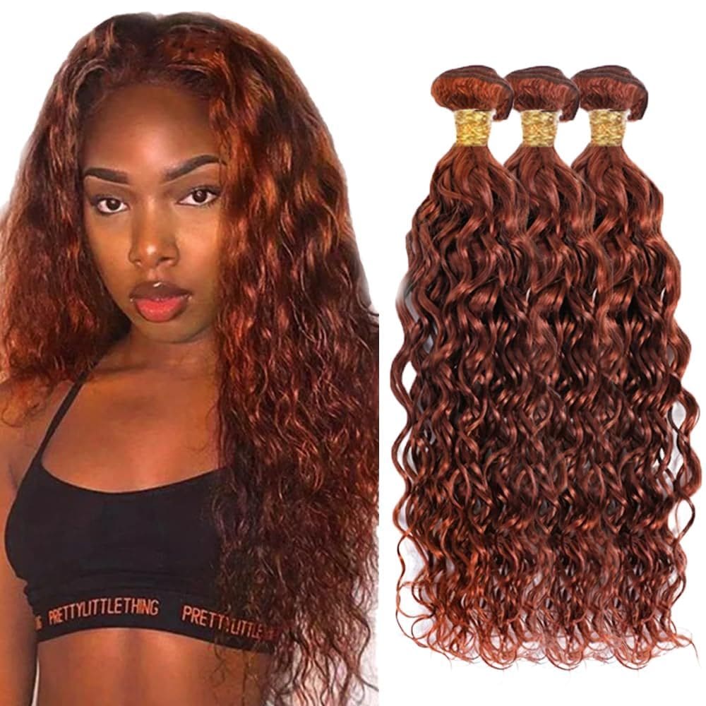 Pacotes de cabelo ZevPiul Water Wave Color #33 50-60cm 300g