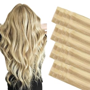 Extensões de cabelo GOO GOO Invisi Edge Tape 18D/22F 40cm 50g