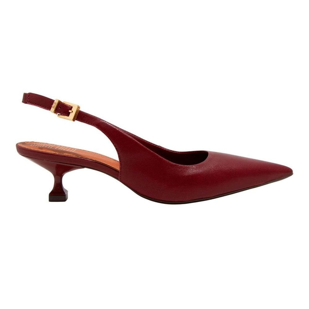 Sapato Scarpin Santa Lolla Slingback Bico Fino