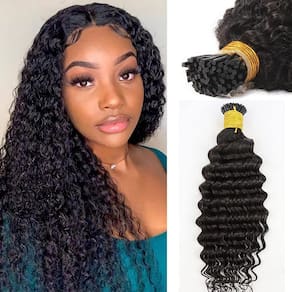 Extensões de cabelo Smartinnov Deep Wave I Tip 26cm 50g 50Str
