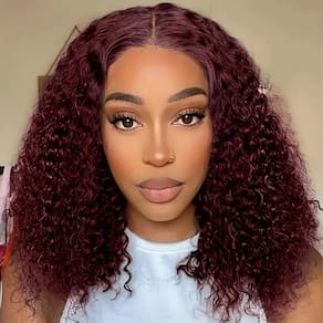 Peruca Maytune Wear and Go Glueless Deep Wave Curly Bob 99j