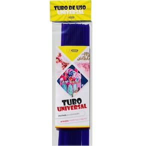 Tubo Universal Com 25U - Roxo Flu - Bonus Infladores