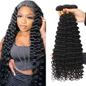 Pacotes de cabelo DiexRlamx Loose Deep Wave 20 cm 22 cm 24 cm 300 g